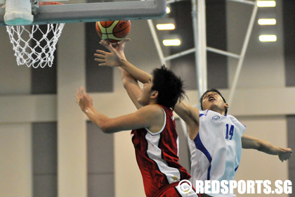 ASEAN school games basketball boys SIN vs THAI