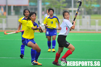 Asean School Games Hockey Singapore vs Thailand