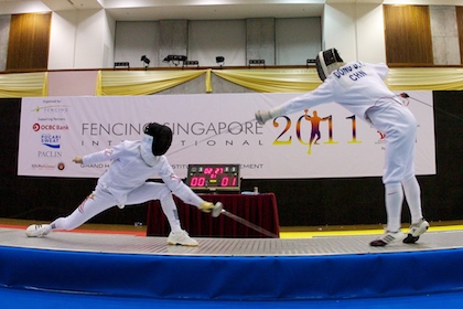 fencing singapore international