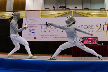 fencing singapore international