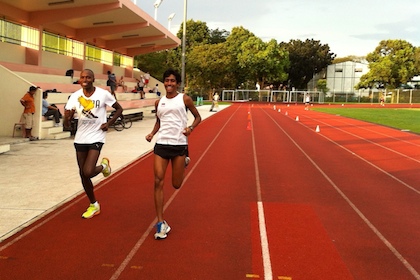 wilson kipketer saa training clinic