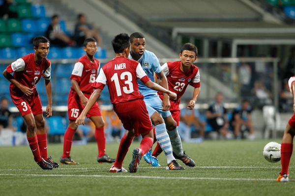 Singapore U15s vs Manchester City U15s Lion City Cup