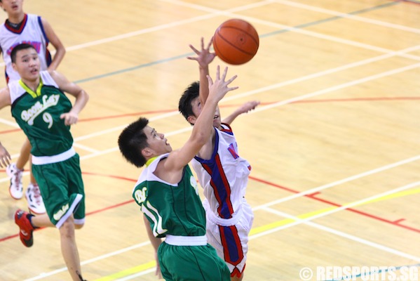 New Town vs Boon Lay C Div bball