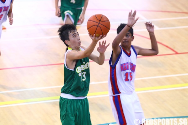 New Town vs Boon Lay C Div bball