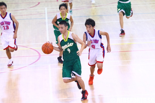 New Town vs Boon Lay C Div bball