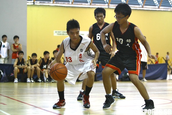 River Valley vs Clementi Town C Div bball