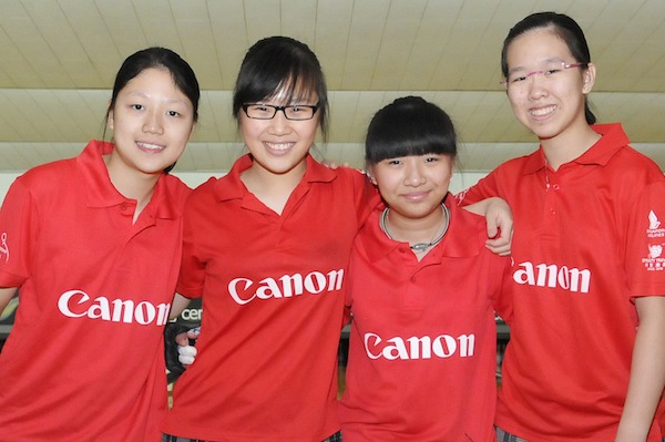 Singapore Girls Team A Asian Schools Bowling