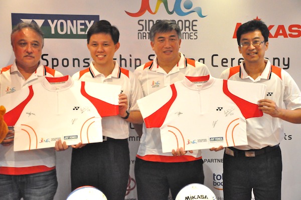Singapore National Games Yonex Mikasa Sponsorship