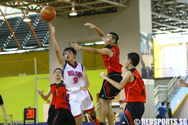 new town vs catholic high c div bball