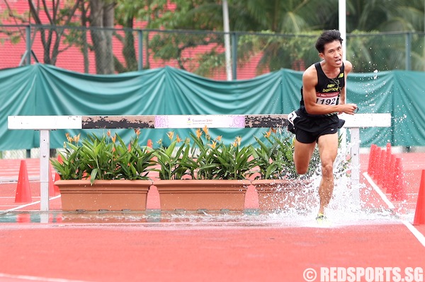 colin tung 3000m steeplechase singapore track and field open