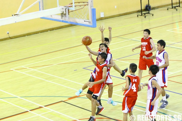 new town vs dunman high c div bball