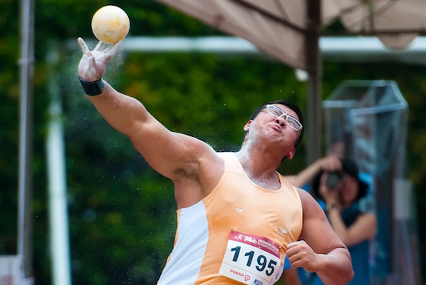 scott wong shot put 2012 singapore open track and field championships