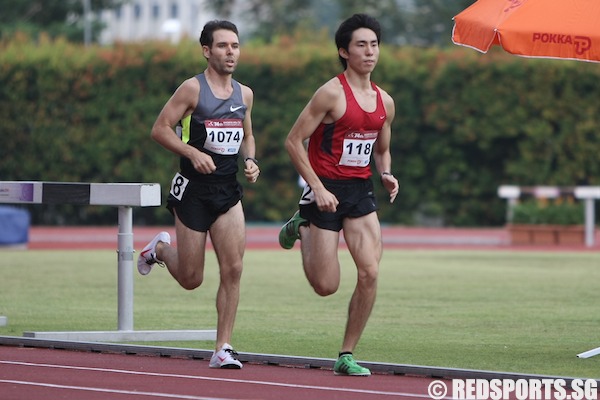 soh rui yong 5000m singapore open track and field championships