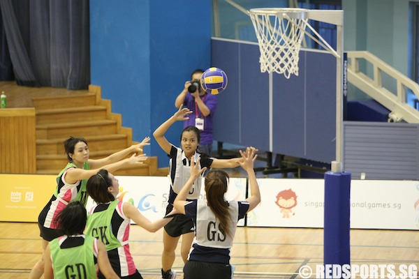 yio chu kang vs nee soon east singapore national games netball