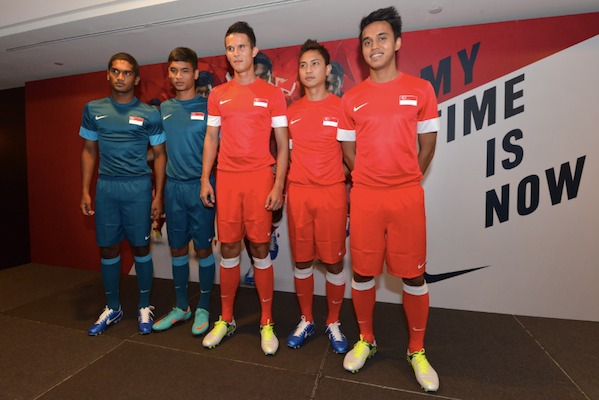 singapore national football team playing kit