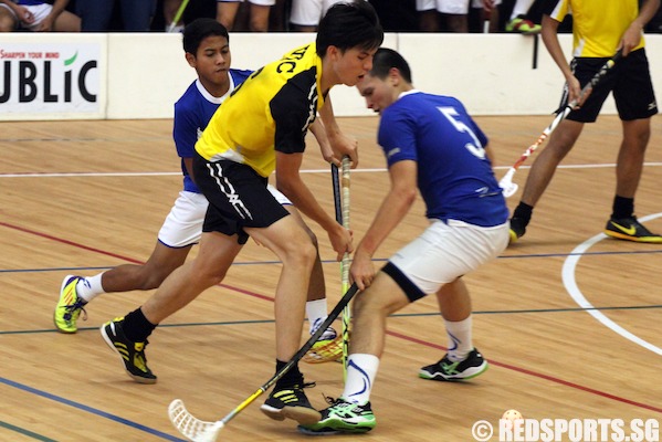 vjc vs mjc a div floorball final