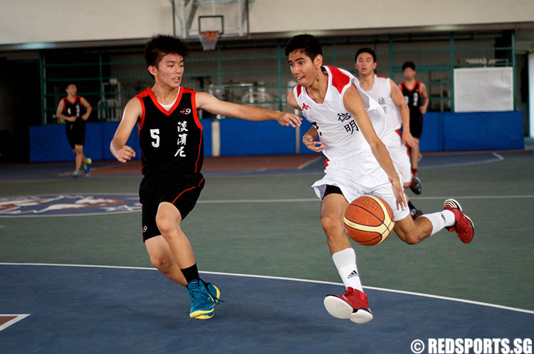 dunman vs tampines east zone b div basketball