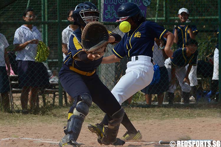 Bdivision Softball CHIJ St. Theresa’s Convent vs Methodist Girls School.