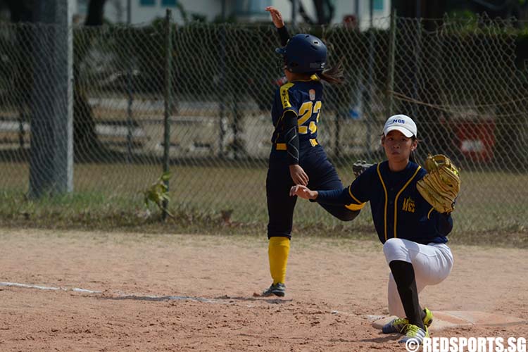 Bdivision Softball CHIJ St. Theresa’s Convent vs Methodist Girls School.