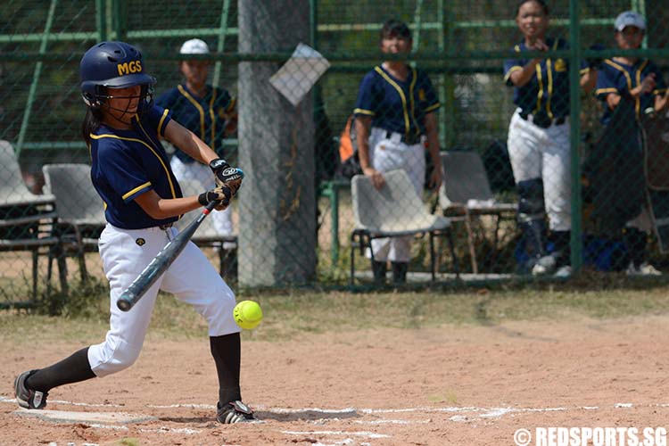 Bdivision Softball CHIJ St. Theresa’s Convent vs Methodist Girls School.