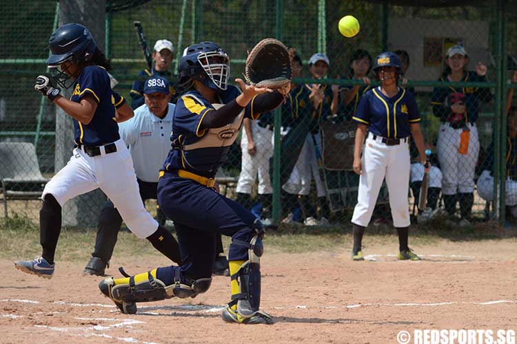 Bdivision Softball CHIJ St. Theresa’s Convent vs Methodist Girls School.