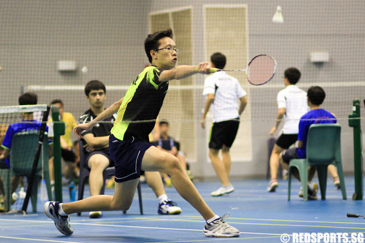 Fairfield vs ang mo kio b division badminton