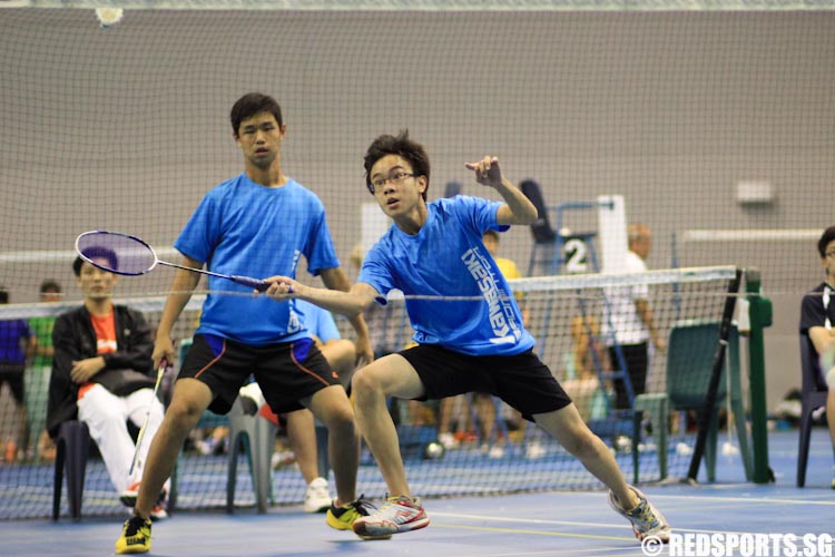 Fairfield vs ang mo kio b division badminton