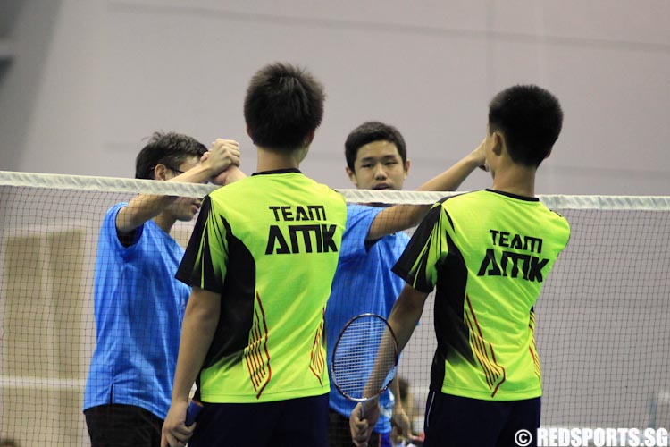 Fairfield vs ang mo kio b division badminton