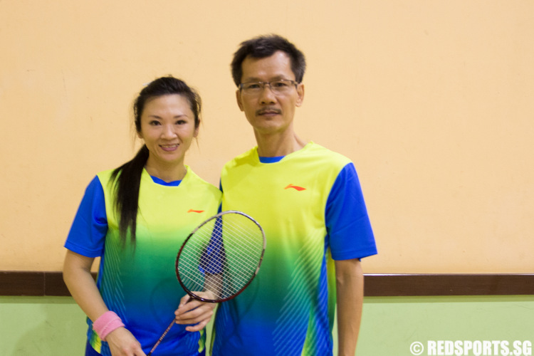 Community Games 2014 Badminton Cheng San-Seletar CSC