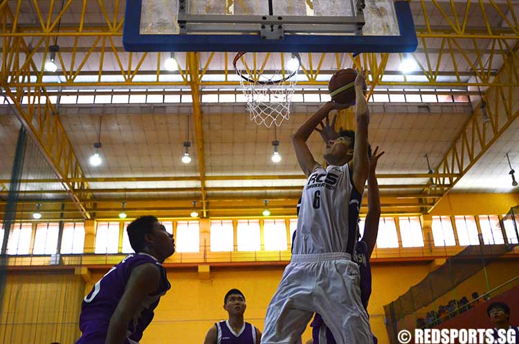 B Division Boys Basketball Anglo-Chinese School Barker vs Queensway Secondary School