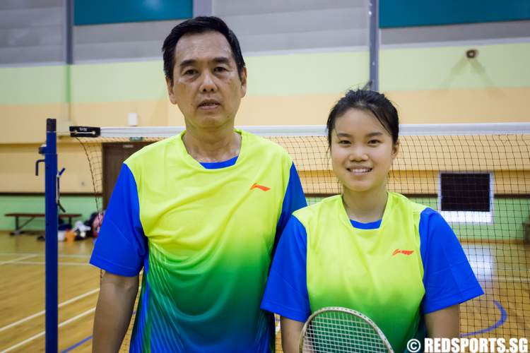 Community Games 2014 Badminton Cheng San-Seletar CSC