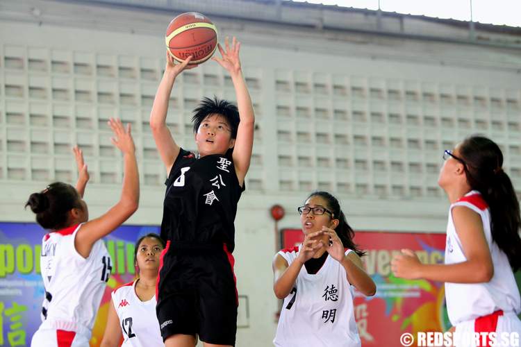 east zone b div basketball girls dunman anglican high