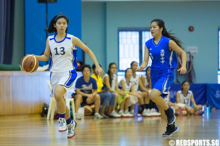 south zone b div basketball final singapore chinese girls' school chij (toa payoh)