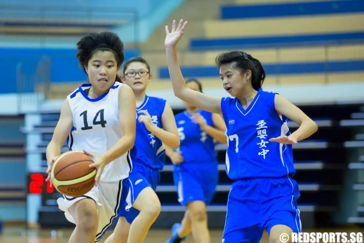 south zone b div basketball final singapore chinese girls' school chij (toa payoh)