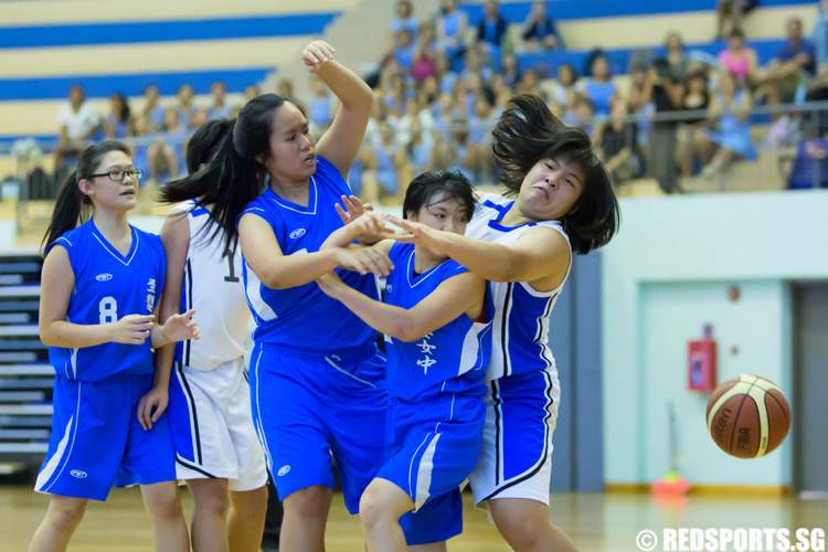 south zone b div basketball final singapore chinese girls' school chij (toa payoh)