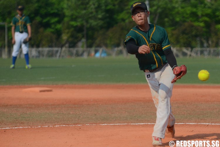 National A Division Softball Raffles Institution vs Tampines Junior College