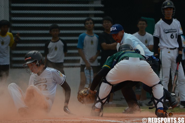 National A Division Softball Raffles Institution vs Tampines Junior College