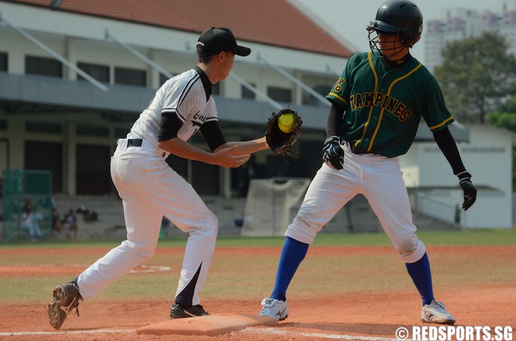 National A Division Softball Raffles Institution vs Tampines Junior College