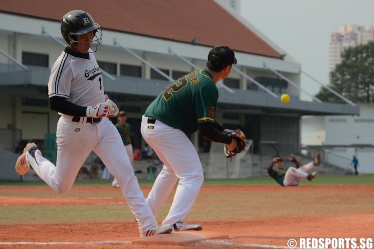 National A Division Softball Raffles Institution vs Tampines Junior College