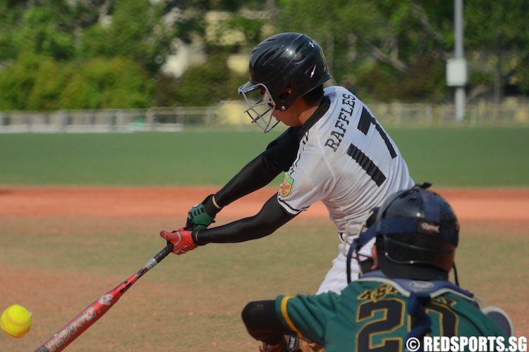 National A Division Softball Raffles Institution vs Tampines Junior College