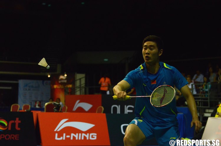 OUE BADMINTON OPEN SINGAPORE VS CHINA