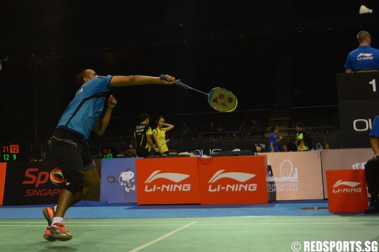 OUE Singapore Badminton Open Mixed Doubles Singapore (Vanessa Neo, Danny Chrisnanta) vs India (Tarun Kona, Ashwini Ponnappa)