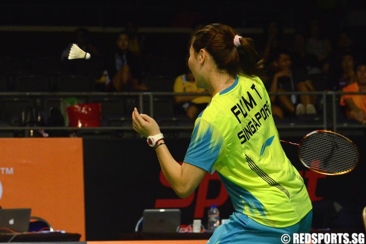 OUE Singapore Badminton Open Womens doubles Singapore vs Indonesia