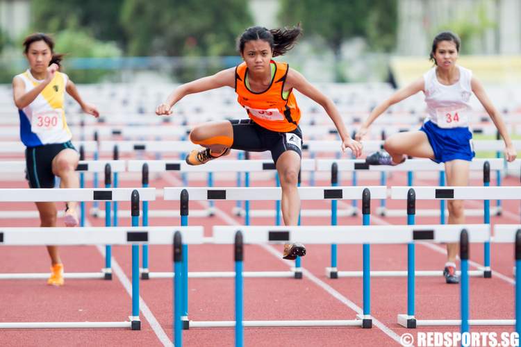 track and field hurdles girls