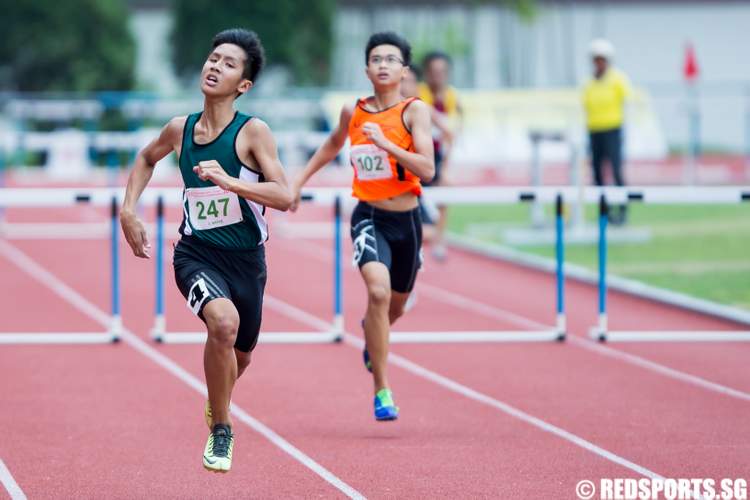 55th National Inter-School Track & Field Championships C Division 400m Hurdles Boys