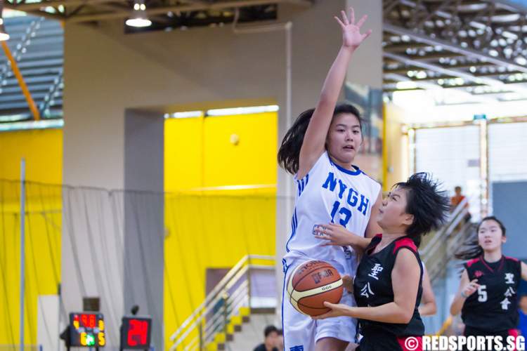 National B Div Basketball Nanyang Girls' High School Anglican High School