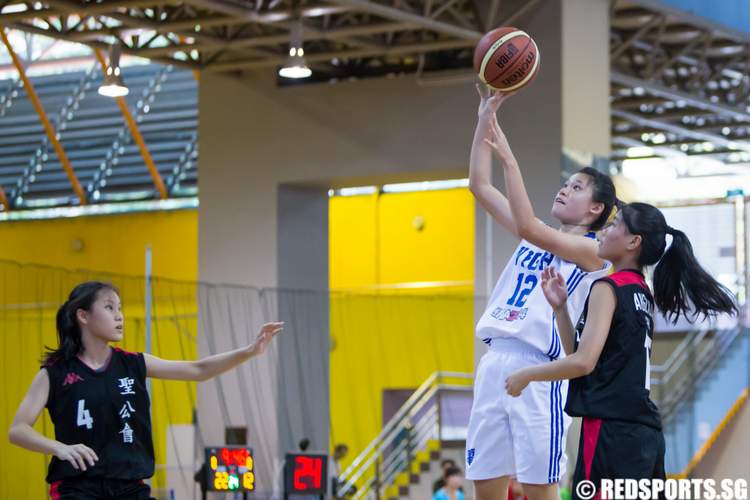 National B Div Basketball Nanyang Girls' High School Anglican High School