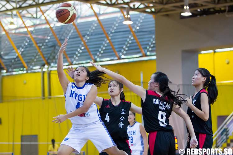 National B Div Basketball Nanyang Girls' High School Anglican High School