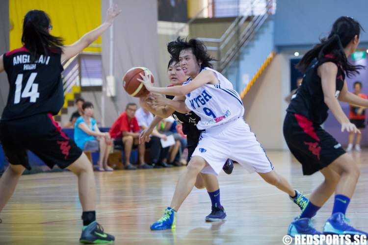 National B Div Basketball Nanyang Girls' High School Anglican High School