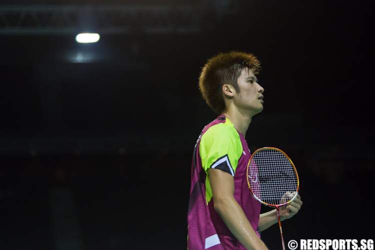 2014 OUE Singapore Open Men's Singles Derek Wong Sai Praneeth B.